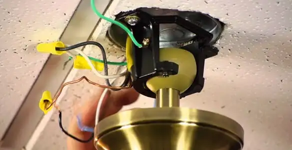 Ceiling fan wiring repair and electrical connection service in Milwaukee, WI