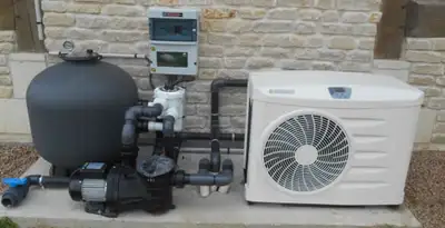 electric heater installation services with connected outdoor heating system equipment in Milwaukee, WI