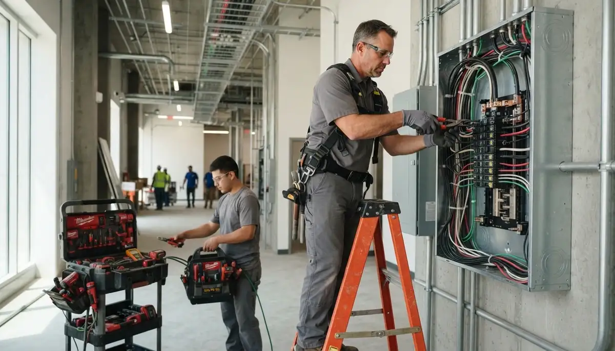 Electrical contractor servicing Milwaukee, WI homes with panel, circuit, and wiring upgrades