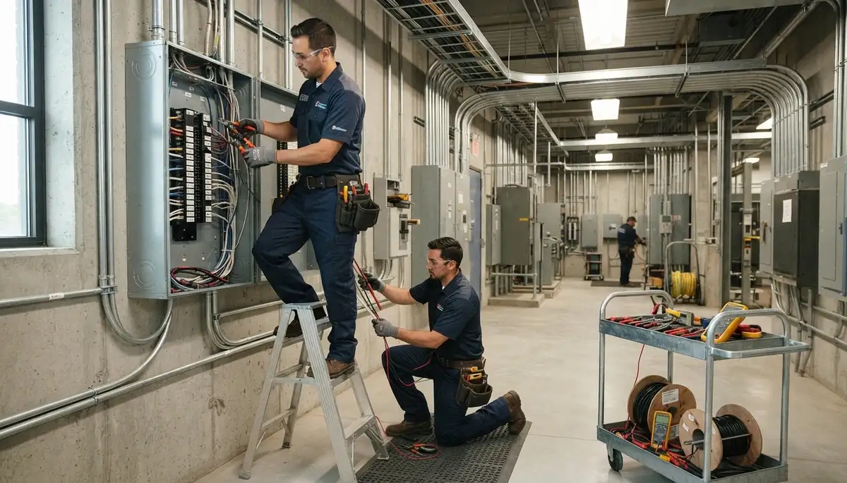 Electrical service for Milwaukee, WI homes, including panels, circuits, grounding, and modern loads