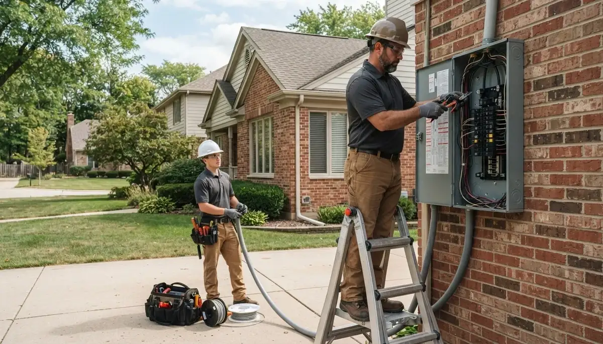 Professional electrician services in Milwaukee, WI