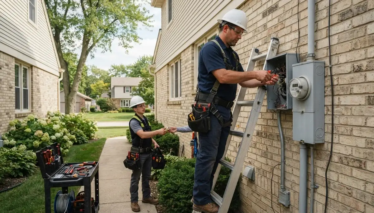 Milwaukee, WI electrician providing professional residential electrical services