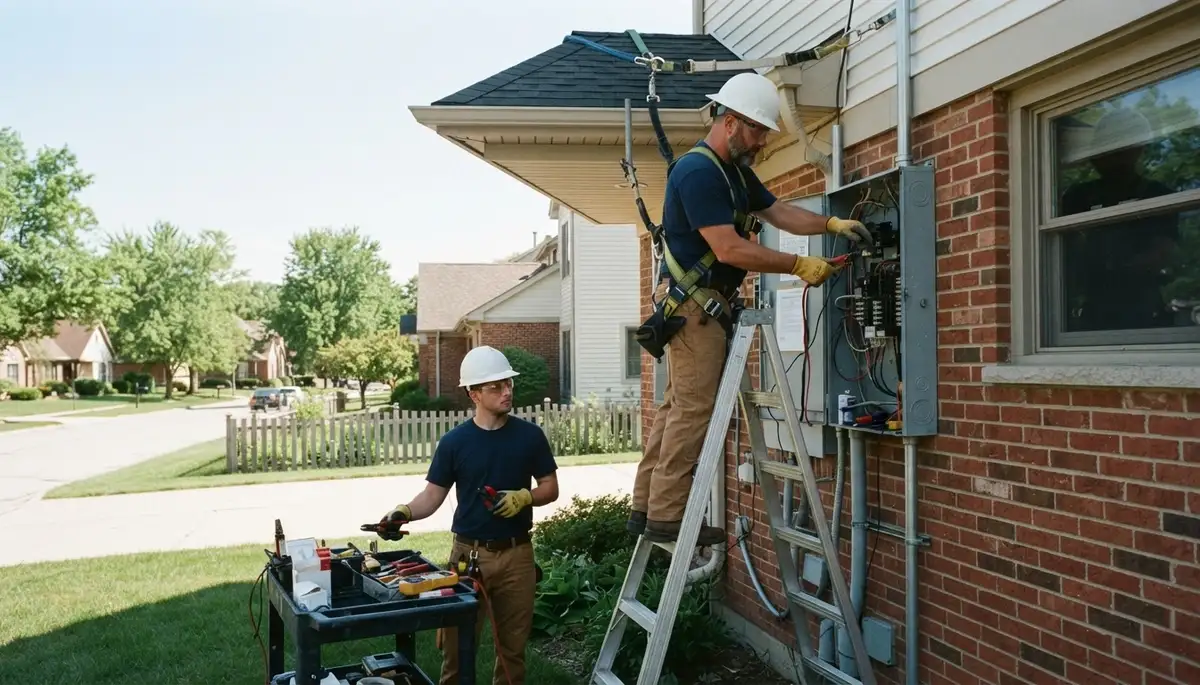 Professional electrician services in Milwaukee, WI