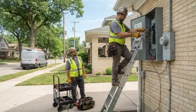 Milwaukee, WI electrician providing professional residential and commercial electrical services