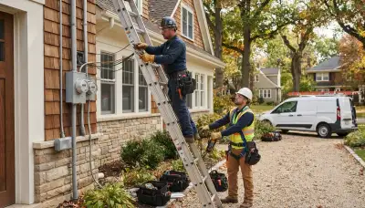 Professional electrician services in Milwaukee, WI