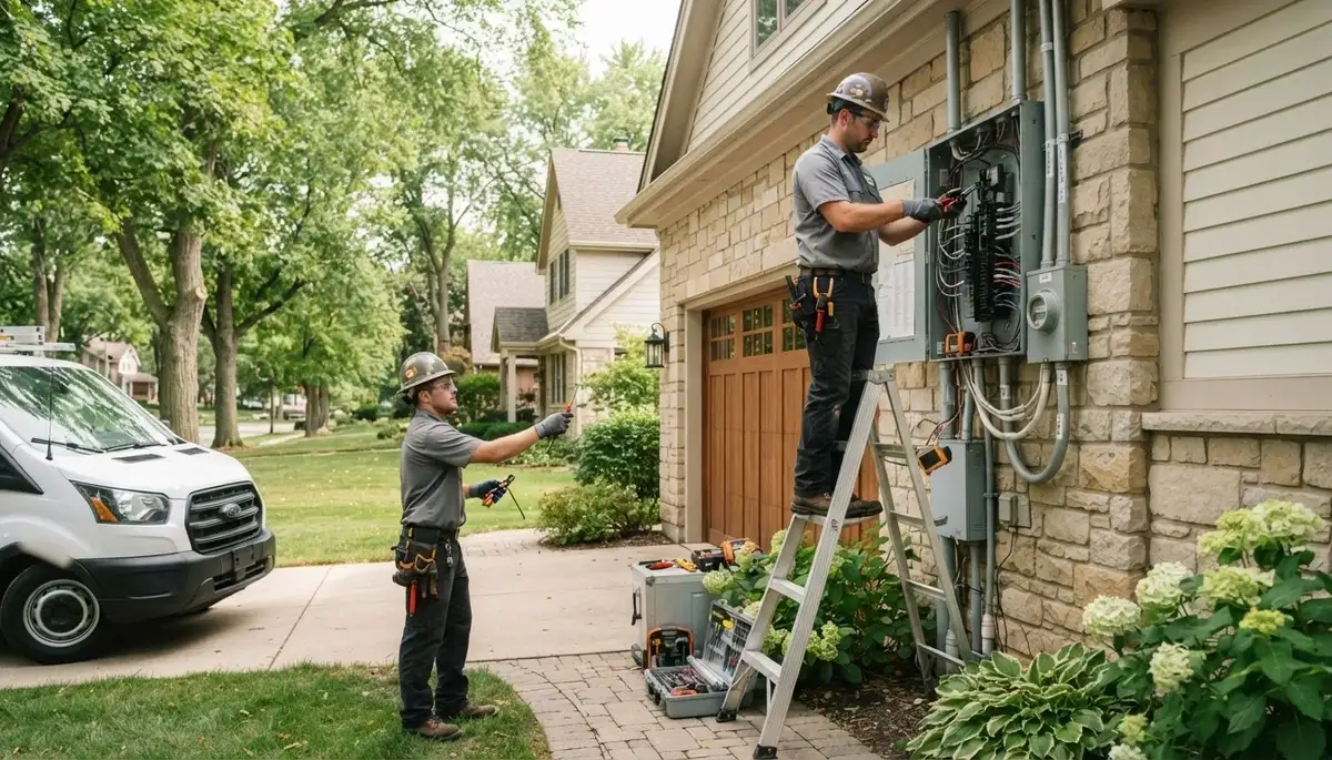 Milwaukee, WI electrician providing professional electrical services