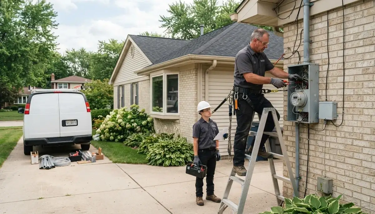 Professional electrician services in Milwaukee, WI