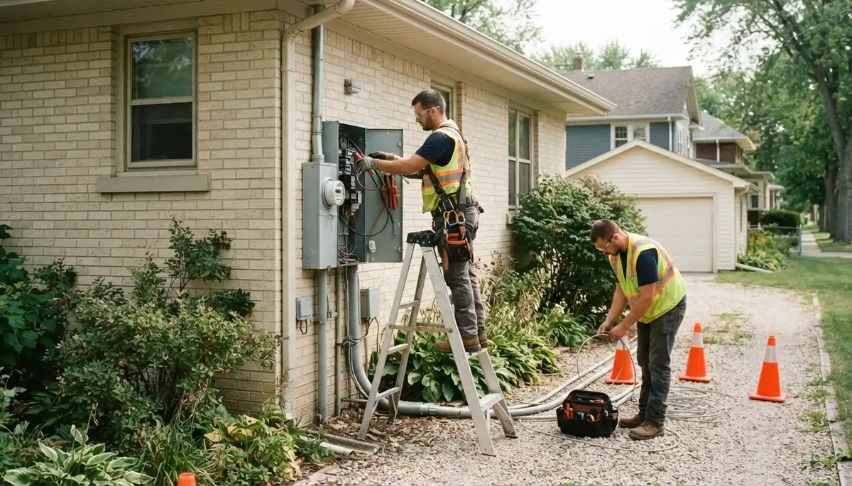 Milwaukee, WI electrician providing professional residential and commercial electrical services