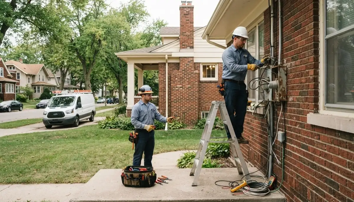 Milwaukee, WI electrician providing professional electrical services and repairs