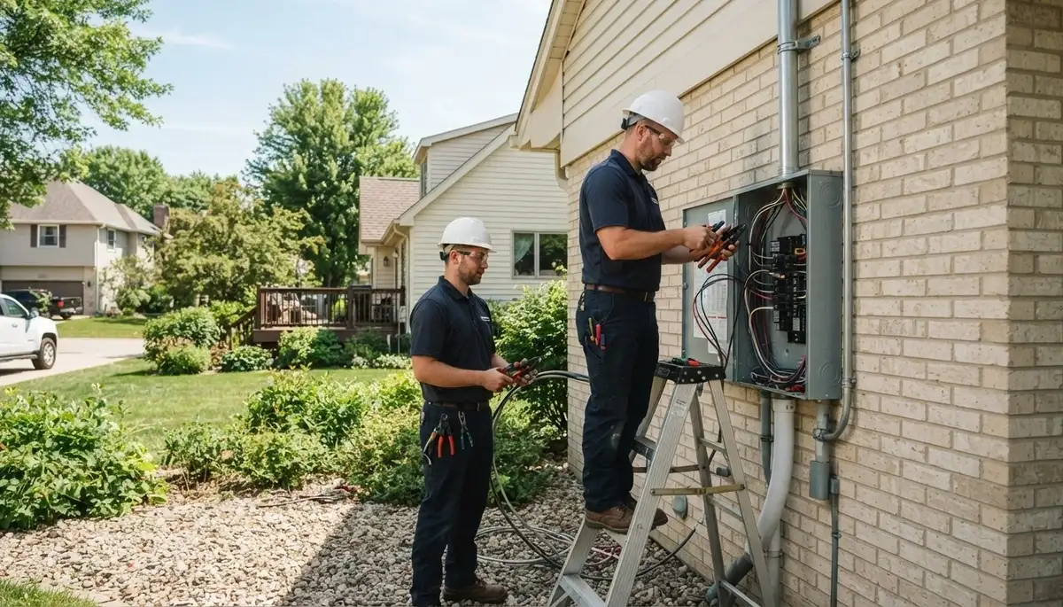 Milwaukee, WI electrician providing professional residential electrical services