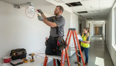 Fire alarm installation service for Milwaukee, WI homes by On Call Electrical
