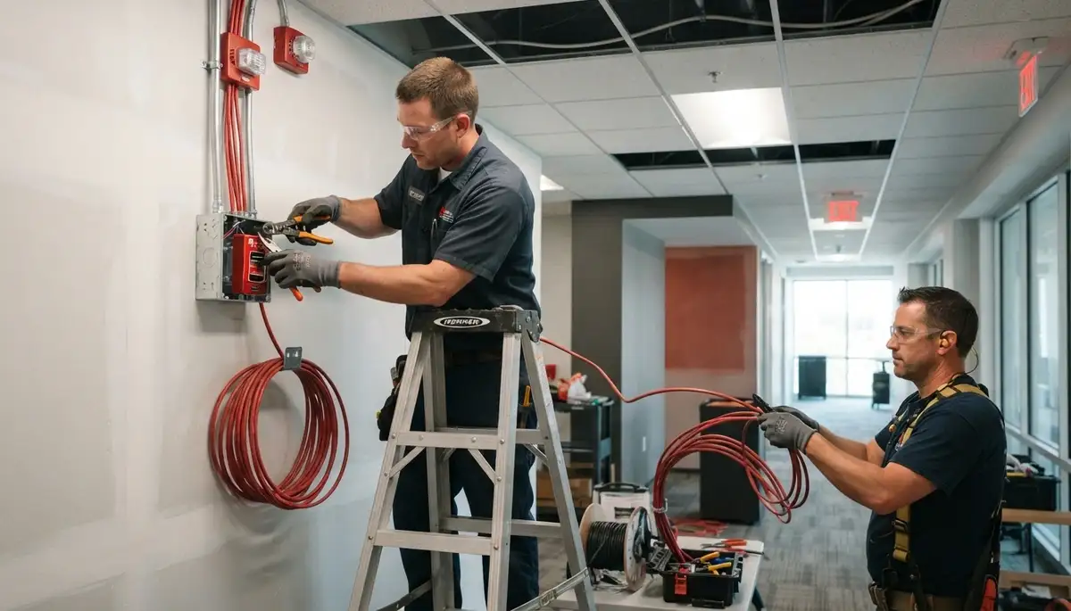Fire alarm installation services for Milwaukee, WI homes by On Call Electrical