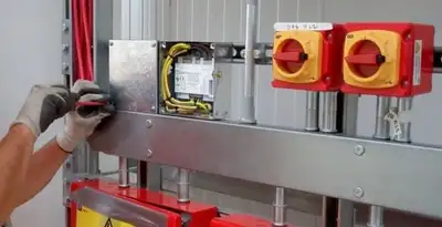 fire alarm installation service with certified electricians wiring fire alarm control equipment in Milwaukee, WI
