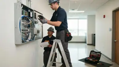 Intercom system installation for a Milwaukee, WI home by On Call Electrical