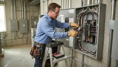 Licensed electrician serving Milwaukee, WI with residential electrical services