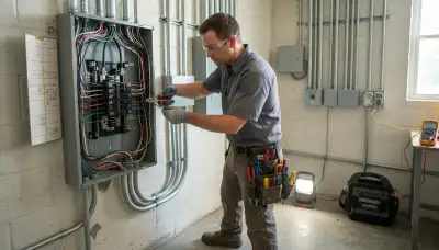 Licensed electrician serving Milwaukee, WI homes with residential electrical services