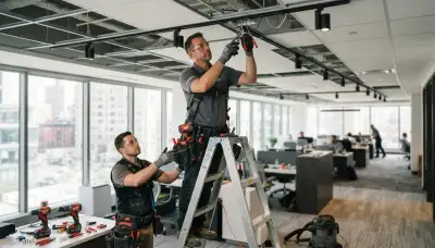 Milwaukee, WI electrician installing residential lighting and updating home wiring