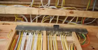 new construction wiring services with organized electrical rough-in performed by licensed electricians in Milwaukee, WI