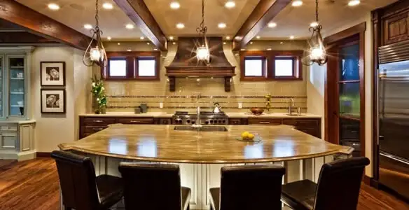 Finished recessed lighting installation providing balanced indoor lighting in Milwaukee, WI