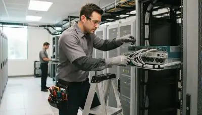 Electrician providing switch repair service in a Milwaukee, WI home