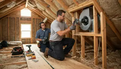 Whole house fan installation for Milwaukee, WI homes by On Call Electrical
